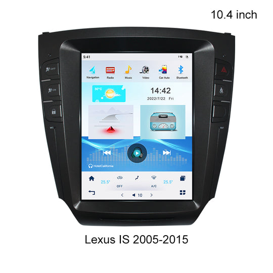 KSPIV 10.4" Telsa Style Vertical Screen Android Car Radio For Lexus IS2005-2015 GPS Navigation Multimedia Player Head Unit