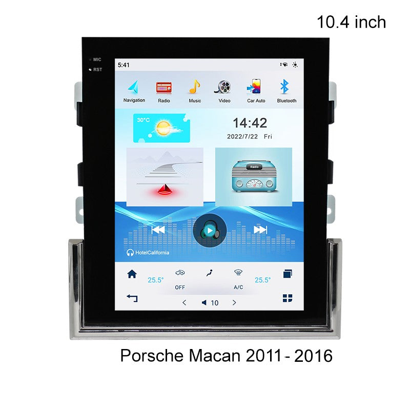 KSPIV Android Car Stereo Multimedia Player For Porsche Macan 2011-2016 Tesla Style Screen GPS Navigation