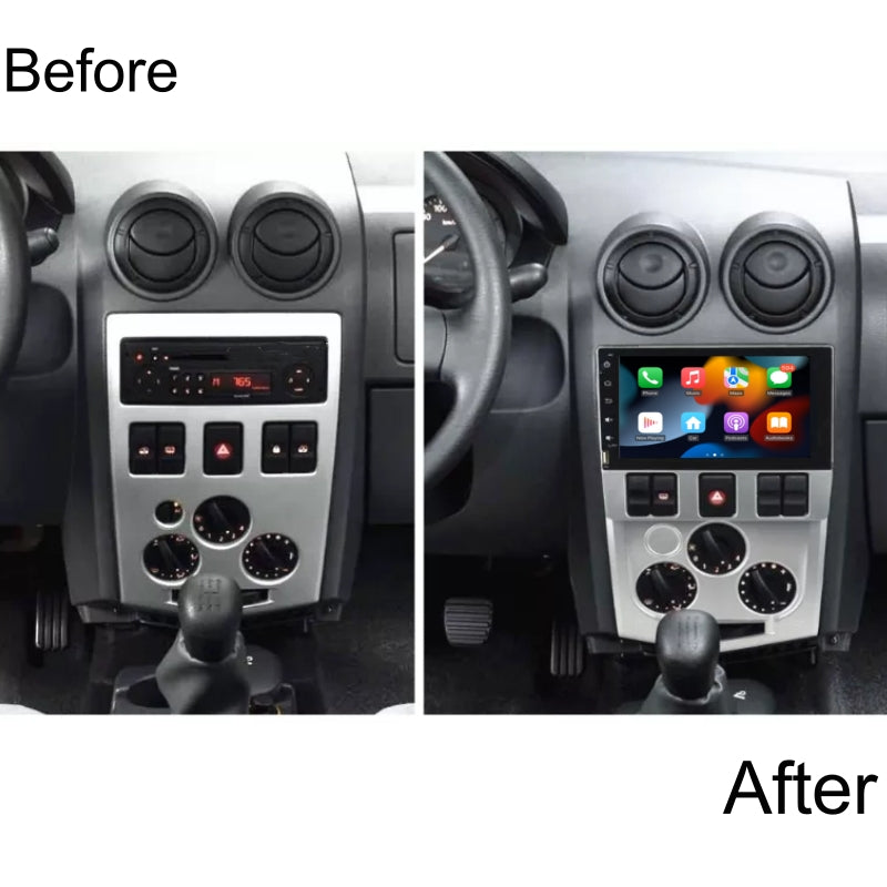 Android 8 Inch Car Radio For Renault L90 Renault Logan Dacia Logan Renault Tondar 90 2004- Car Multimedia Player GPS Navigation AutoRadio Stereo