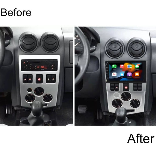 Android 8 Inch Car Radio For Renault L90 Renault Logan Dacia Logan Renault Tondar 90 2004- Car Multimedia Player GPS Navigation AutoRadio Stereo