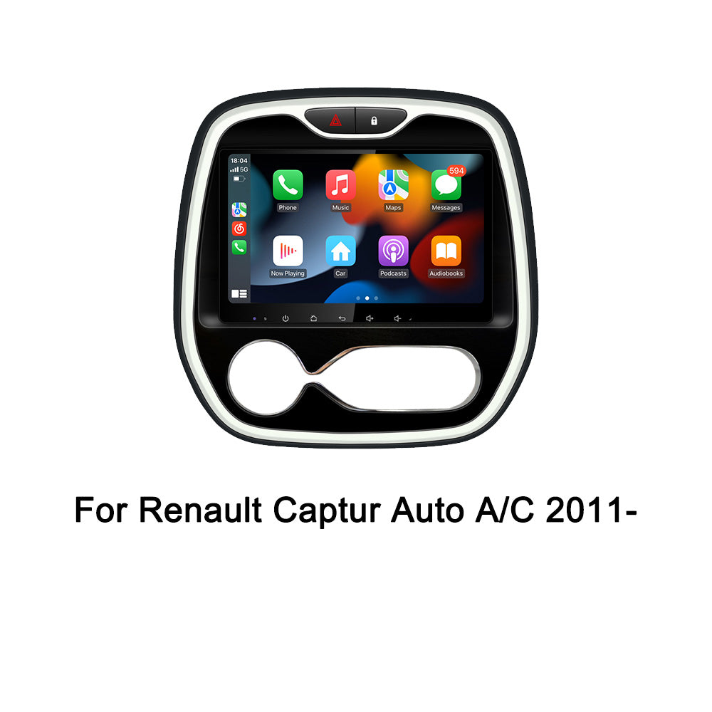 9" Ainavi Car Radio For Renault Captur /CLIO /Samsung QM3 2011-  Auto A/C Wireless Carplay multimedia Android Auto 4G 2Din