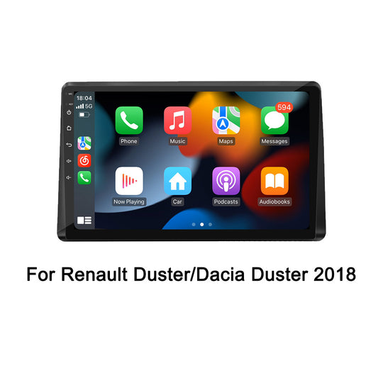 10.1 inch Car Radio Video Multimedia Player for Renault Duster /Dacia Duster 2018- Android 13 GPS Navigation Carplay 360 Camera RDS
