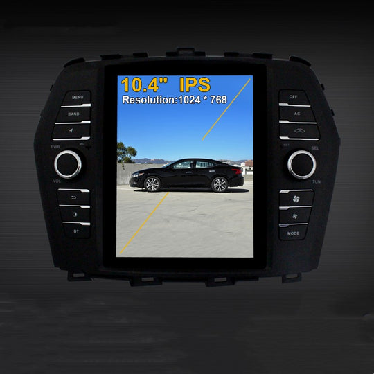 KSPIV Tesla Vertical Screen Android 10.4 Inch Car Radio for NISSAN Maxima 2016- Multimedia Player GPS Navigation WiFi Mirror Link