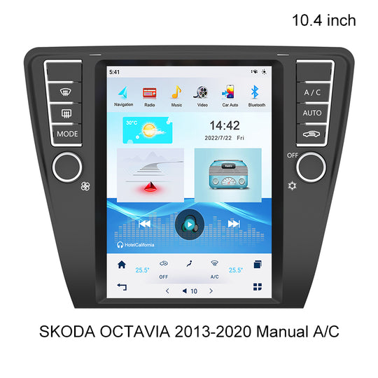 KSPIV | Android Tesla Vertical Screen | SKODA OCTAVIA 2013-2020 |Car Multimedia Stereo