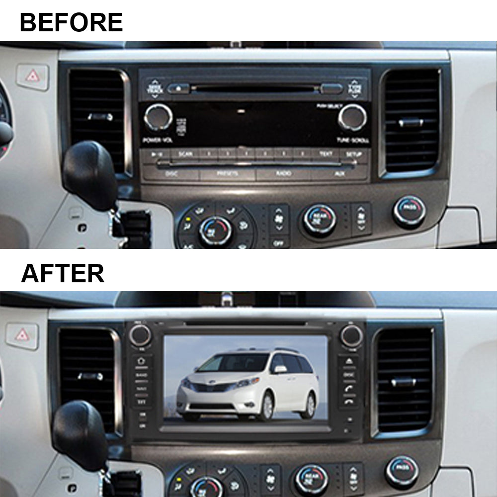 Android Car Radio Multimedia Video Player For TOYOTA Sienna / XL30 2013- GPS Navigation Stereo Carplay Headunit