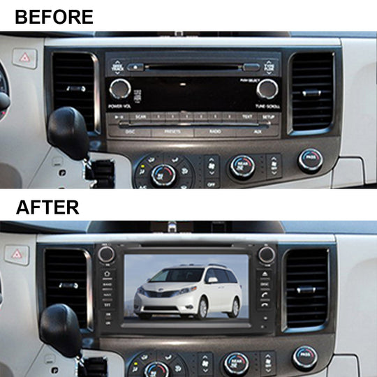 Android Car Radio Multimedia Video Player For TOYOTA Sienna / XL30 2013- GPS Navigation Stereo Carplay Headunit