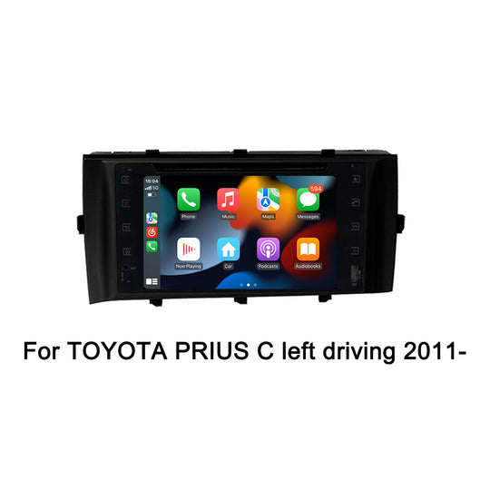 Android Car Radio Multimedia Player For TOYOTA PRIUS C left driving 2011- GPS Navigation Carplay Screen