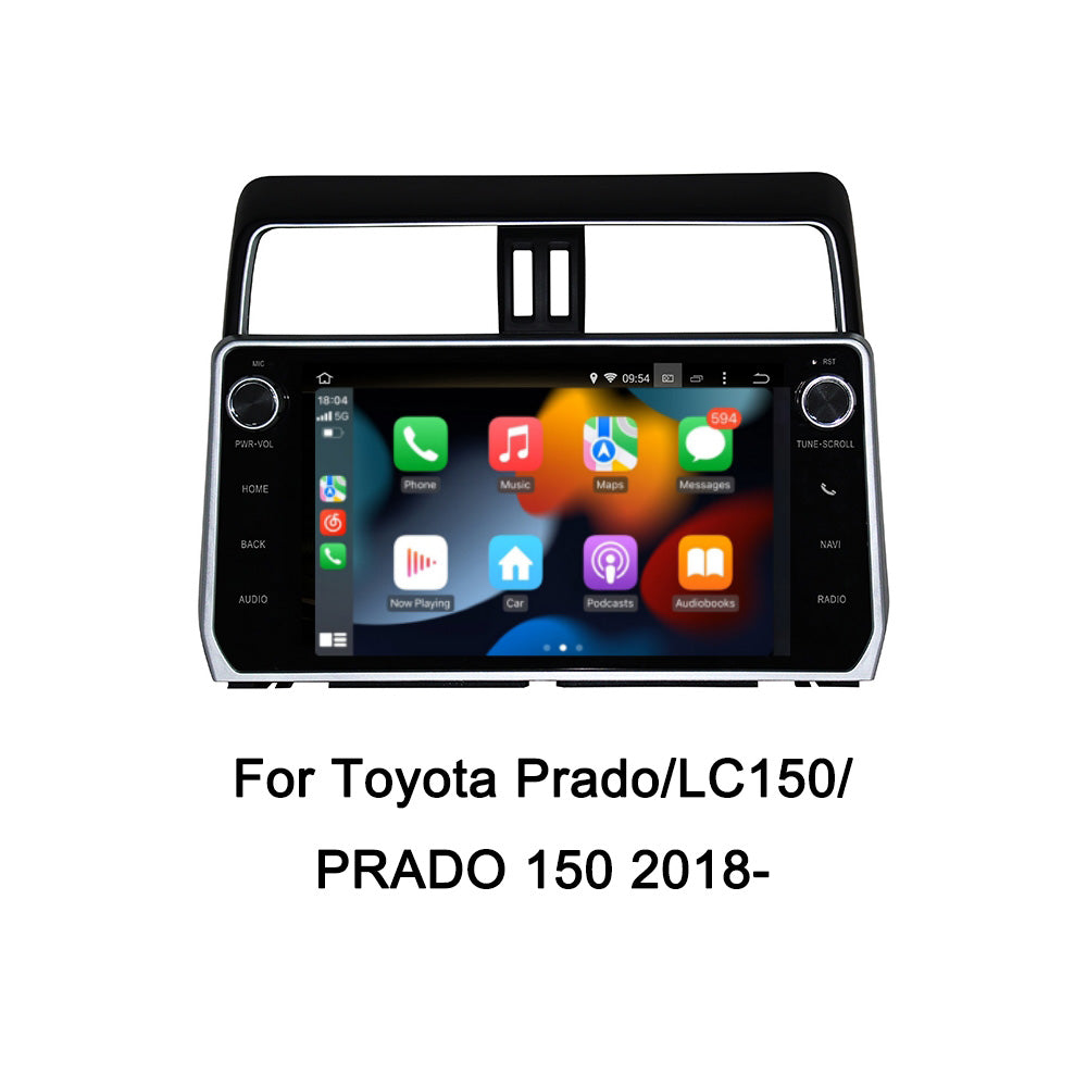 KSPIV 10.1 Inch Android Car Radio For Toyota Prado LC150 Prado 150 2018- Multimedia Player GPS Navigation Headunit