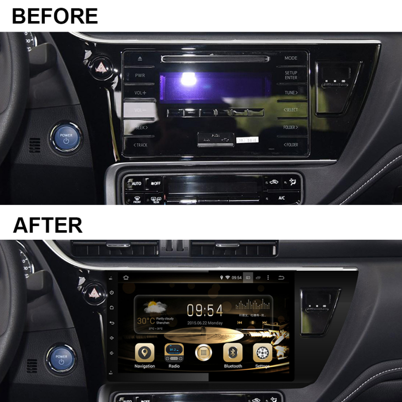 10.1 Inch Android Car Multimedia Radio For Toyota Corolla 2017- Navigation GPS Carplay Android Auto Headunit