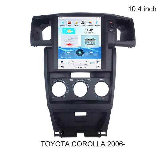 KSPIV 10.4 Inch Vertical Screen Android Car Multimedia Player For TOYOTA Corolla 2006- DSP  Bluetooth Audio