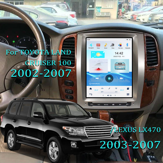 KSPIV Android Car Multimedia Player For TOYOTA LAND CRUISER 100 2002-2007 Navigation GPS 1 Din AutoRadio