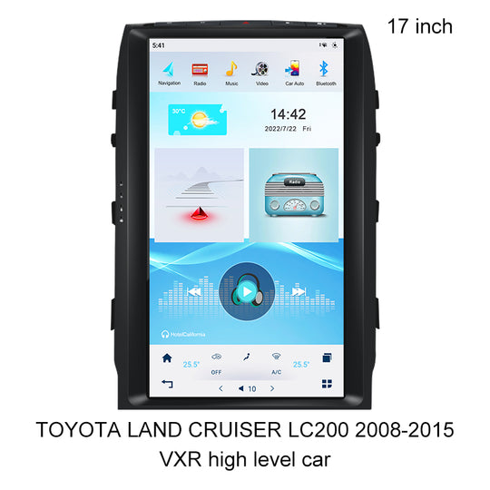 KSPIV Android 11 Car Automotive multimedia  radio for Toyota Land Cruiser LC200 2008-2015 High level stereo for car wireless carplay