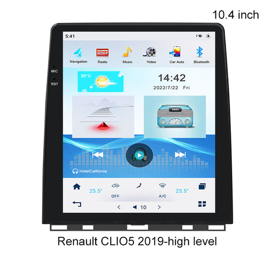 KSPIV | 10.4" | Tesla Style Screen Radio | Renault CLIO 5 2019- | High level Car Stereo Radio