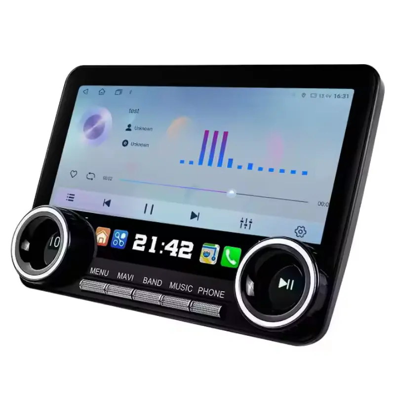 Two Knob Android 13 Car DVD Player