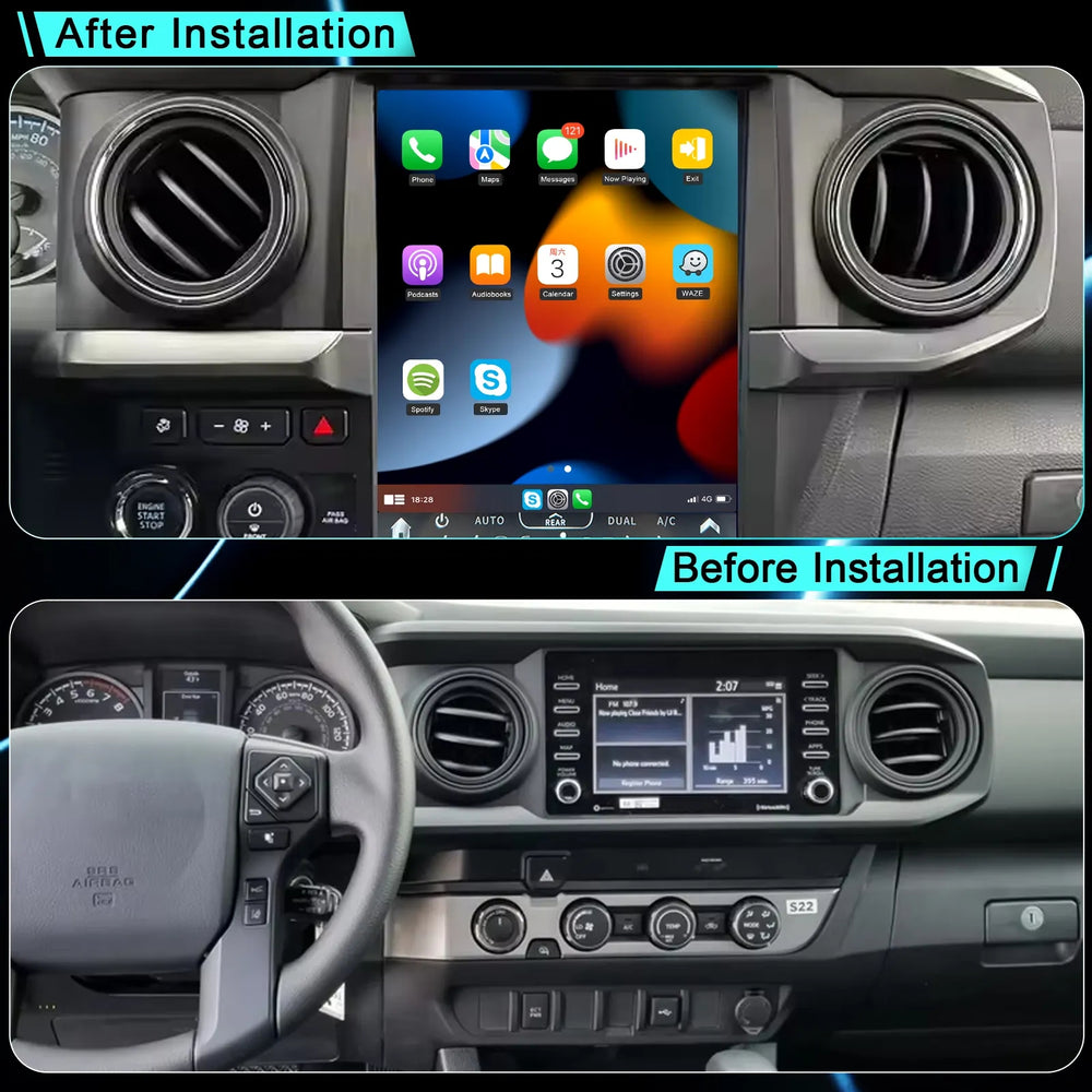 For TOYOTA Tacoma/ Hilux 2016-2023