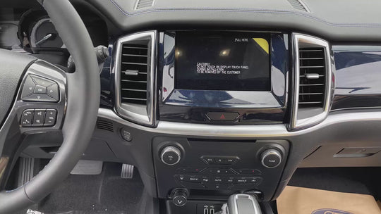 ford ranger tesla screen