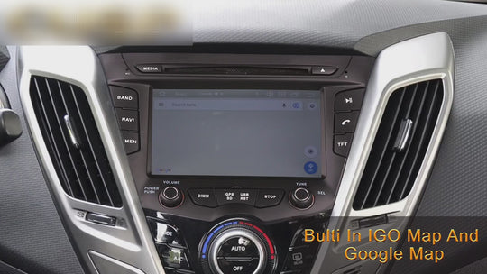 KSPIV 7 Inch Android 12 4+64G Car DVD Player For HYUNDAI Veloster 2011- Car GPS Navigation Veloster DVD radio Multimedia Player