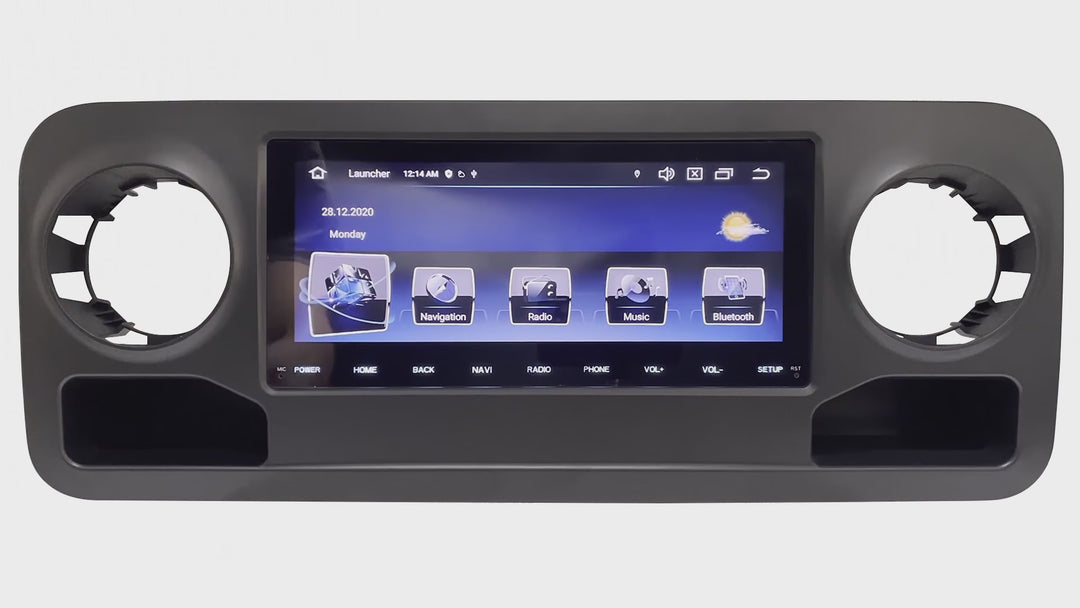 10.25 inch Car Radio Multimedia Player for Mercedes-Benz Sprinter 2019-Android 10 Stereo GPS FM Bluetooth Wifi Carplay Head Unit