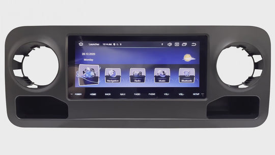 10.25 inch Car Radio Multimedia Player for Mercedes-Benz Sprinter 2019-Android 10 Stereo GPS FM Bluetooth Wifi Carplay Head Unit