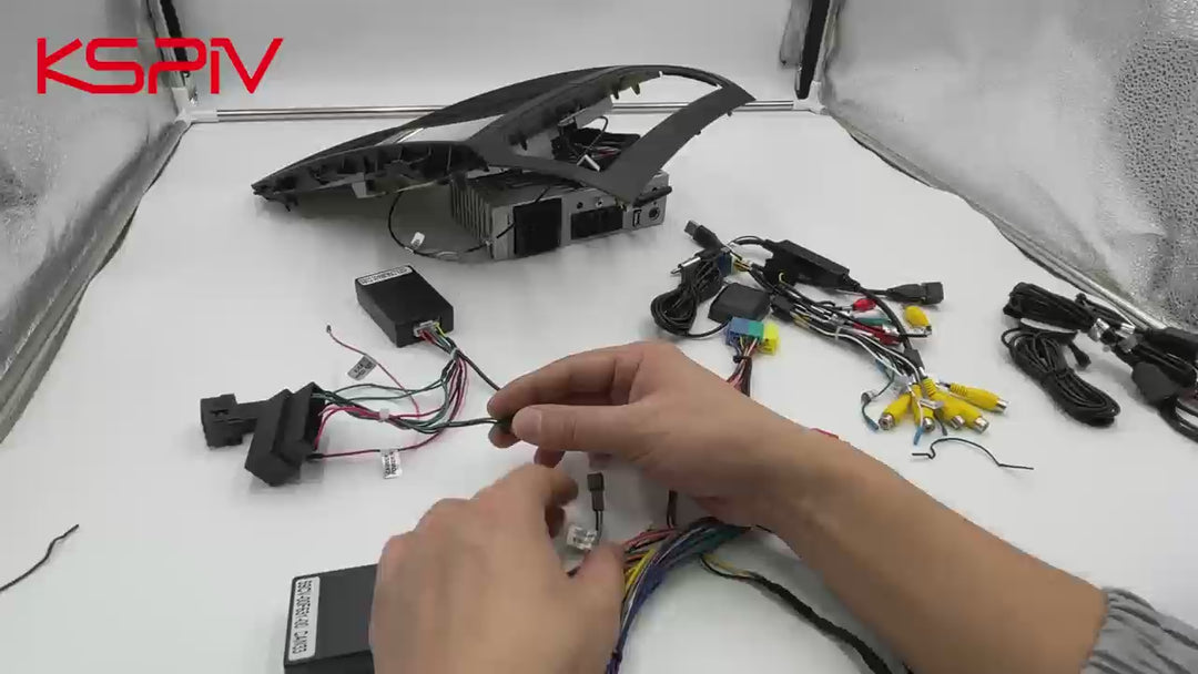 Ford Explorer car stereo cables installation