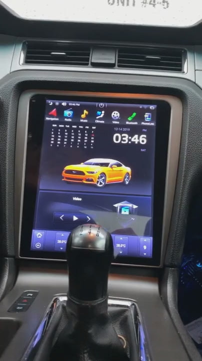 Tesla Style Radio Ford Mustang 
