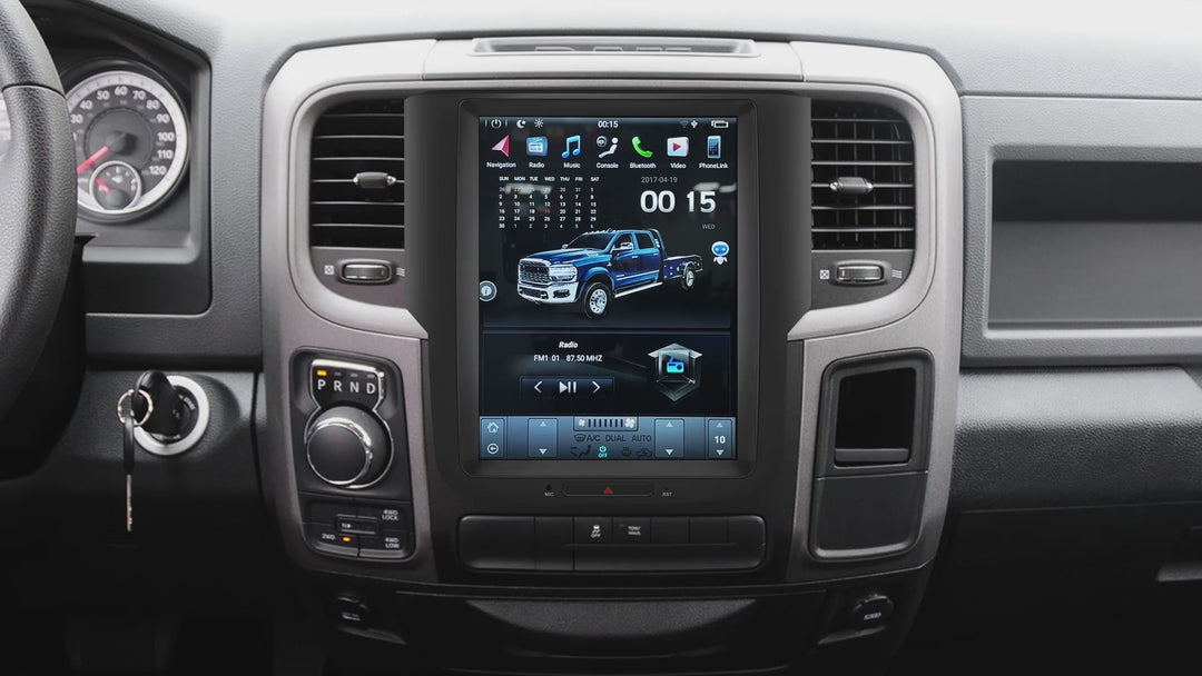 KSPIV | Android 13 | Car Radio | Dodge RAM 1500 2500 3500 Trucks Pickup | 2012 - 2018