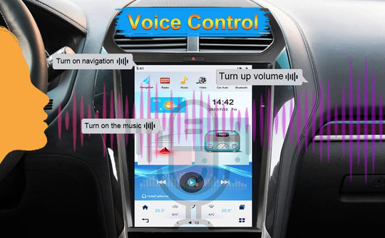 KSPIV | 12.1 Inch | Ford Explorer | 2011-2019 | Android 13 | Tesla Style Car Stereo