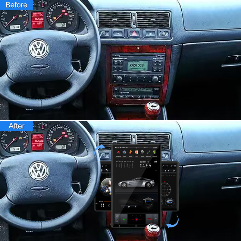 KSPIV | 13.6 inch | Universal Electric Rotation | Touch Screen | Android 13 | Car Stereo