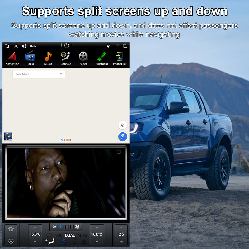 Kspiv | 12.1 Inch | Ford Ranger 2015-/Everest 2016-|  Tesla Style Car Stereo Radio |Touch Screen