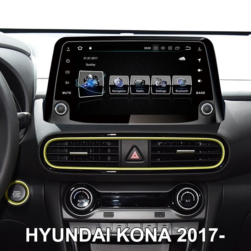 9“ Android 10 for Hyundai Encino Kona 2017 2018 2019 Car Multimedia Stereo Player No DVD Car Radio GPS Navigation Carplay Head Unit