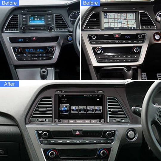 Android 10 Car Radio DVD For Hyundai Sonata LF RHD 2015- Player Multimedia Stereo GPS Autoradio Navigation Vertical Screen Carplay Voice