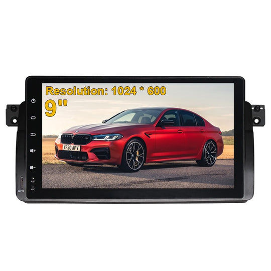Car Radio Android 10 1 Din Car Multimedia Center 9" IPS Screen for BMW M5/E39/E53 1995-2003 Wireless Carplay GPS Navigation Unit