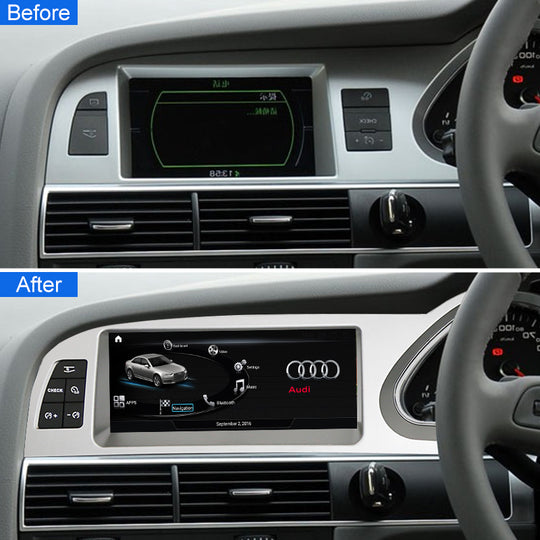 8.8 Inch Android Car Stereo FOR Audi A6L 2005-2011RHD GPS Navigation Auto Carplay Monitors Radio Audio Video Player DSP Wifi