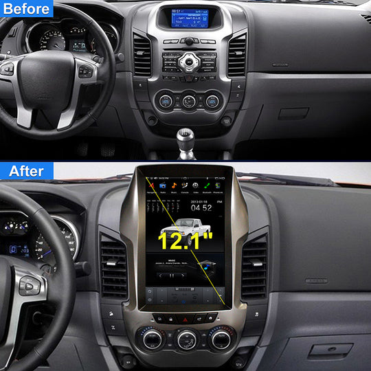 KSPIV Android Car Radio for Ford Ranger 2011-/ F250 Head Unit Video Audio Player in Dash Multimedia GPS Navigation with Carplay/ Android Auto