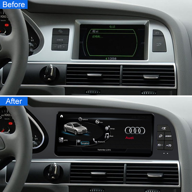 8.8'' Original Style Car Radio For AUDI A6L 2005-2011LHD Navigation GPS Multimedia Stereo Player 64GB Bluetooth WIFI Carplay