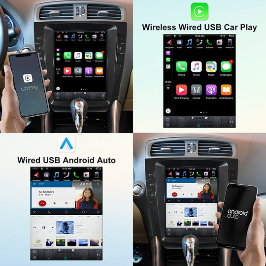 KSPIV 10.4" Telsa Style Vertical Screen Android Car Radio For Lexus IS2005-2015 GPS Navigation Multimedia Player Head Unit