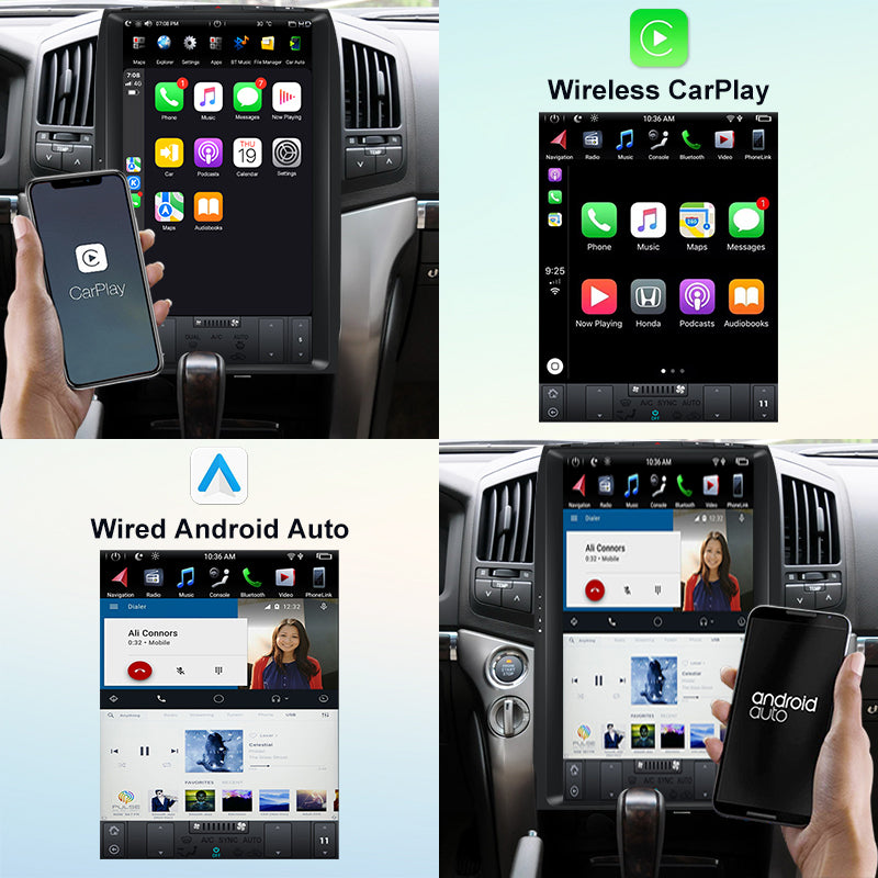 KSPIV Android 11 Car Automotive multimedia  radio for Toyota Land Cruiser LC200 2008-2015 High level stereo for car wireless carplay