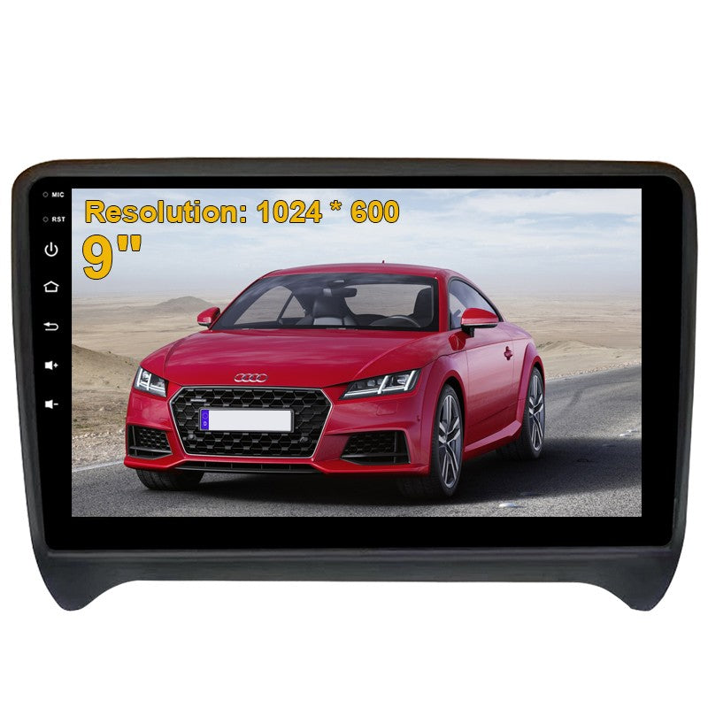 9" Android Car Radio 10 1 Din  for AUDI TT 2006-2012 Multimedia bluetooth car Video Player Auto Stereo GPS in Dash