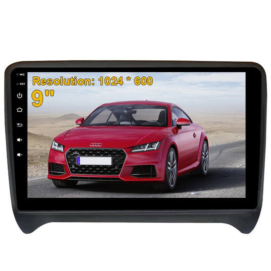 9" Android Car Radio 10 1 Din  for AUDI TT 2006-2012 Multimedia bluetooth car Video Player Auto Stereo GPS in Dash
