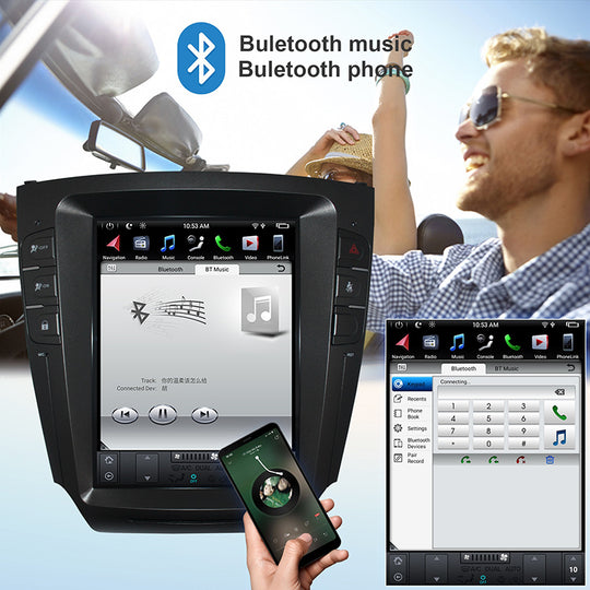 KSPIV 10.4" Telsa Style Vertical Screen Android Car Radio For Lexus IS2005-2015 GPS Navigation Multimedia Player Head Unit