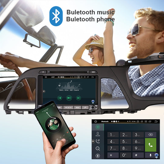 Android 10 Car Radio DVD For Hyundai Sonata LF RHD 2015- Player Multimedia Stereo GPS Autoradio Navigation Vertical Screen Carplay Voice