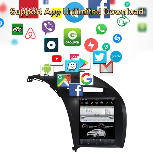 KSPIV Android Car Radio stereo multimedia Video Player Navigation GPS For KIA TORTE/K3/CERATO 2013-2 din dvd  DSP CarPlay