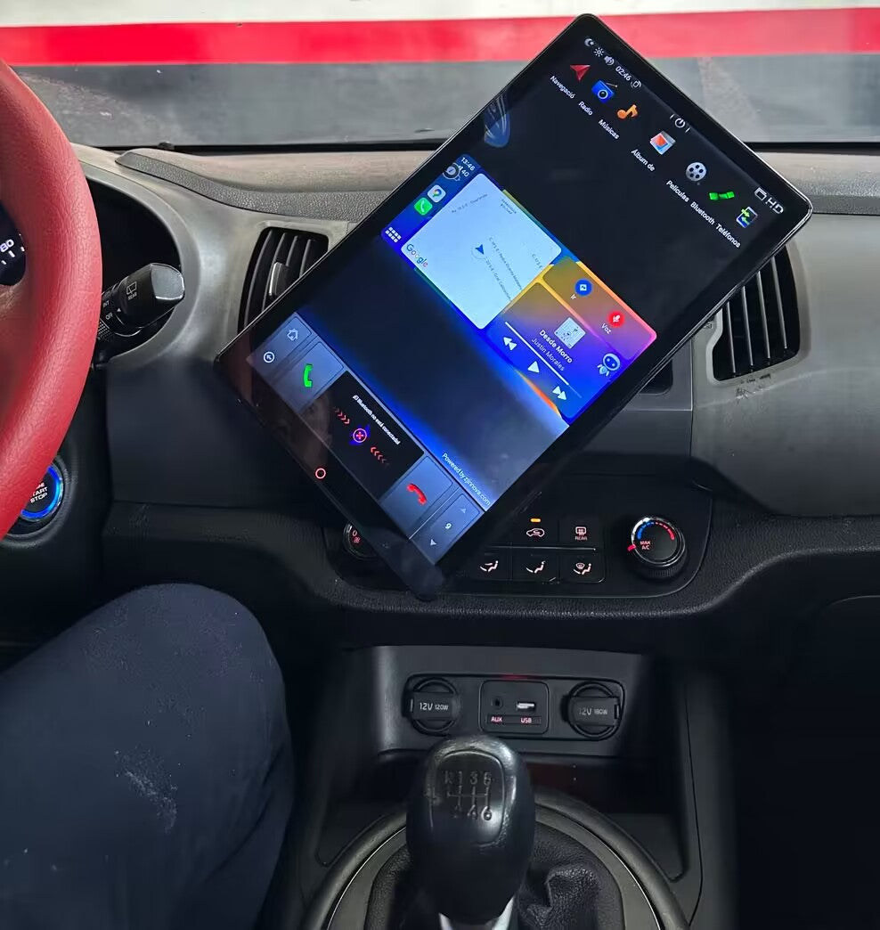 KSPIV | 13.6 inch | Universal Electric Rotation | Touch Screen | Android 13 | Car Stereo