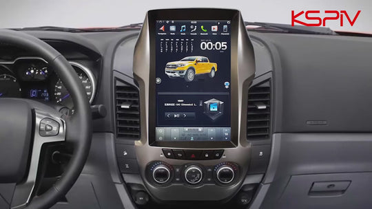 KSPIV Android Car Radio for Ford Ranger 2011-/ F250 Head Unit Video Audio Player in Dash Multimedia GPS Navigation with Carplay/ Android Auto