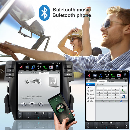 KSPIV Android Car Radio Multimedia CarPlay for Honda CIVIC 2016-  Video Player DSP IPS GPS Navigation 1 din bluetooth autoradio Two drive version