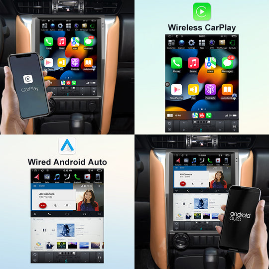tesla screen for toyota fortuner